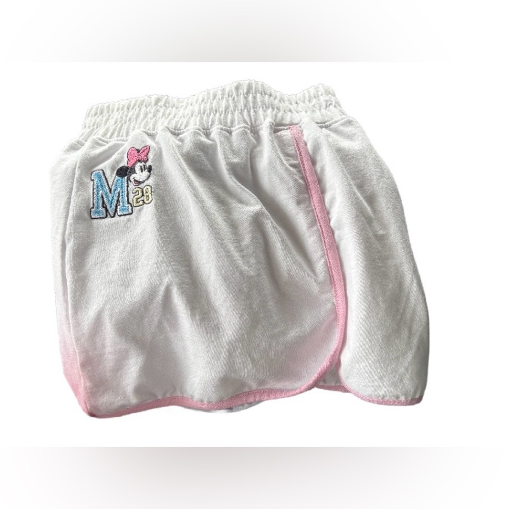 NWOT Disney Minnie Mouse White and Pink Skort 6/6x